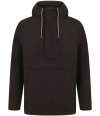 FR905 Front Row Pullover 1/2 Zip Jacket Black colour image